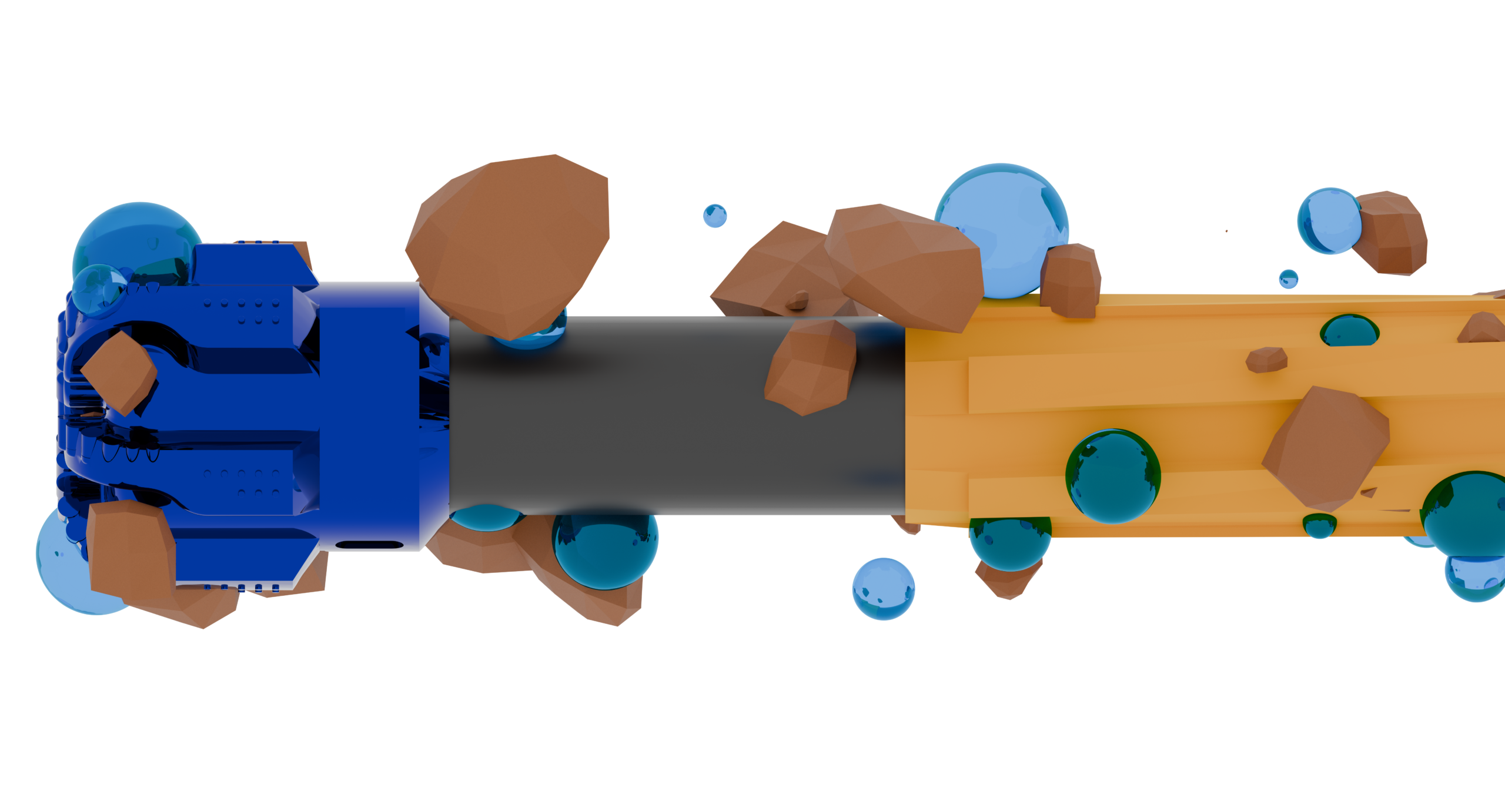 Sliding transparent image